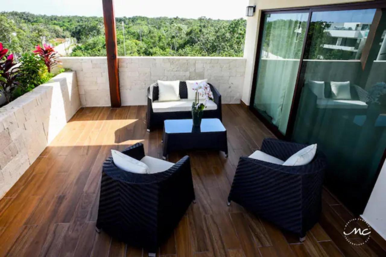 Penthouse Blue Luxury La Veleta Lägenhet Tulum Exteriör bild