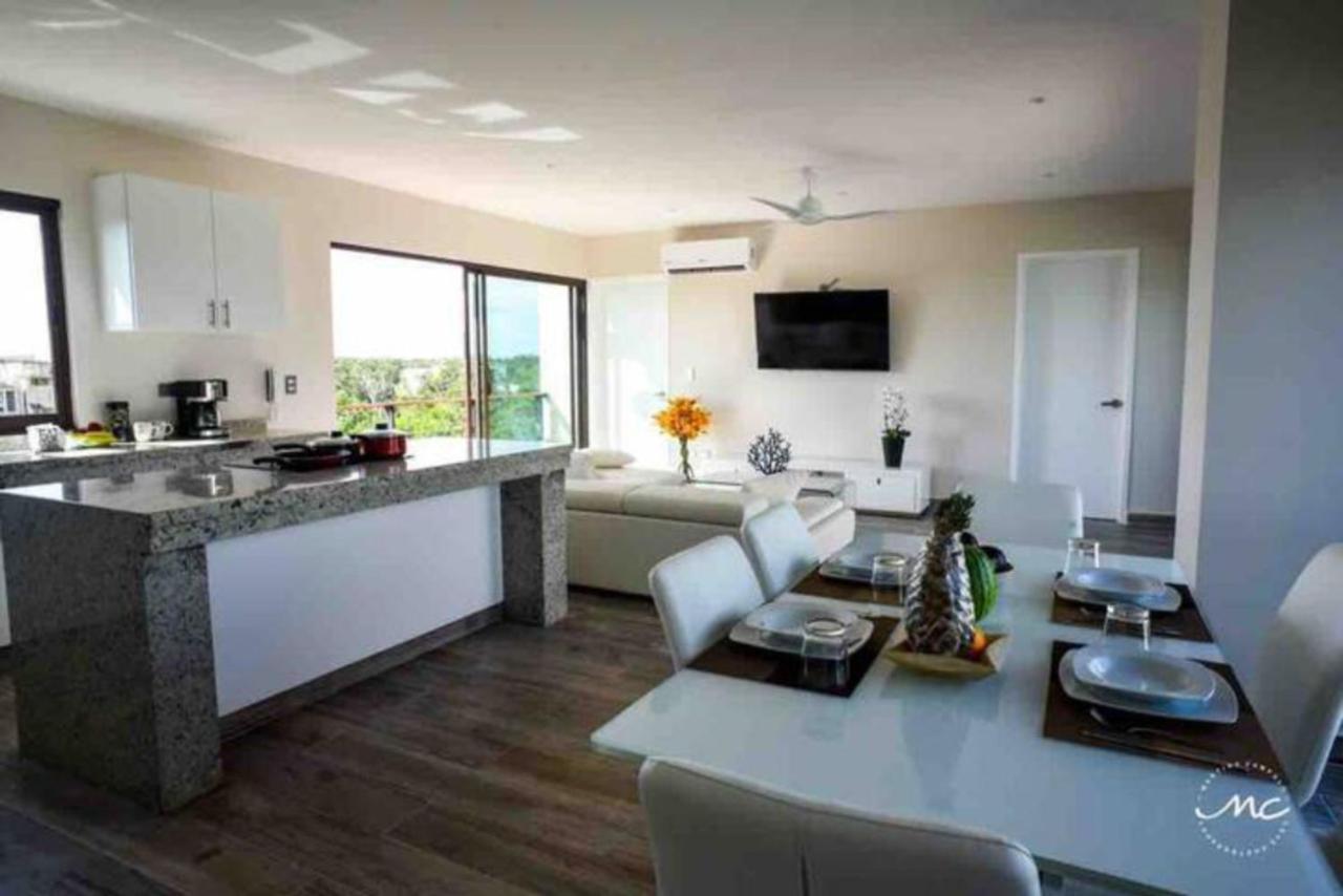 Penthouse Blue Luxury La Veleta Lägenhet Tulum Exteriör bild