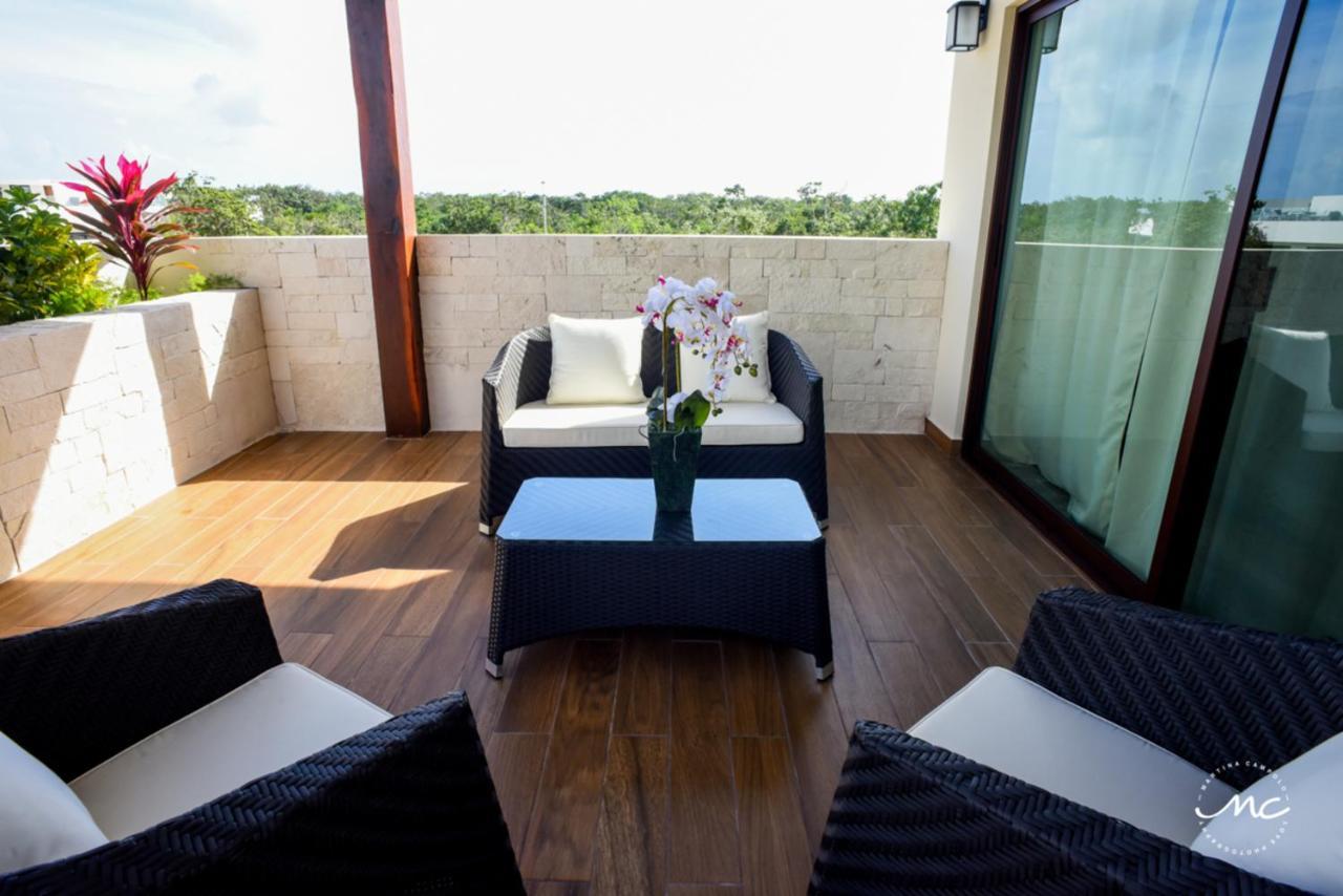 Penthouse Blue Luxury La Veleta Lägenhet Tulum Exteriör bild