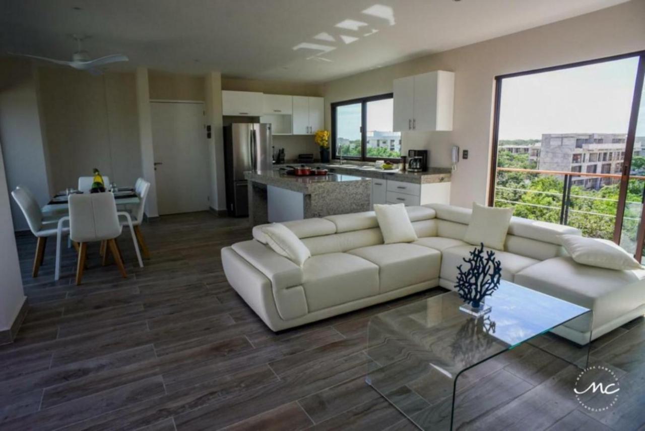 Penthouse Blue Luxury La Veleta Lägenhet Tulum Exteriör bild